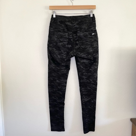 Bevy Flog Commando Button Fly Pant Stretch Cotton Black Camo Size 26 - Picture 4 of 16